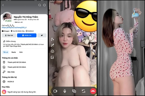 TikToker Nguyễn Thị Hồng Thắm call 1 tiếng 1 triệu (Phần 2)